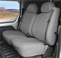 gray leather seats
